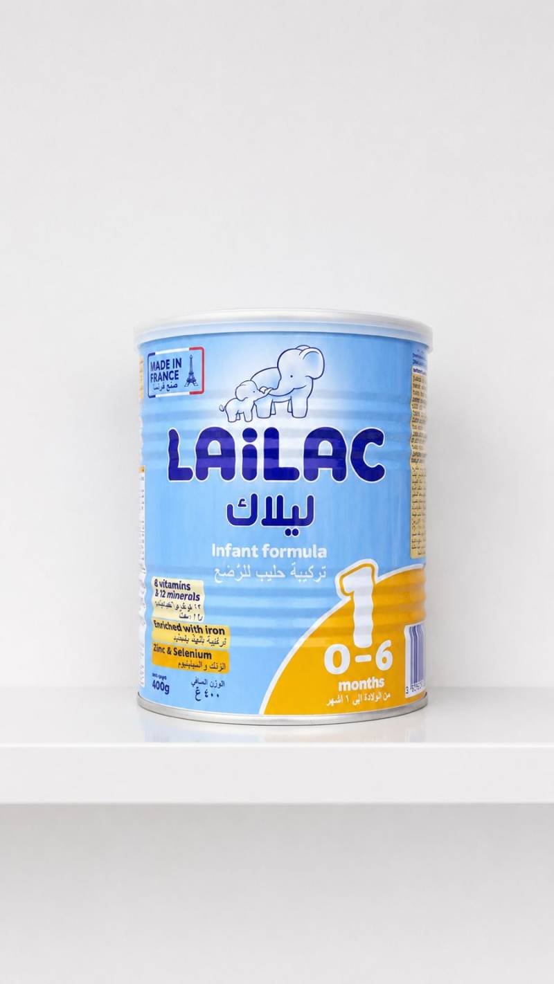 حليب ليلاك رقم ١  ٤٠٠ غم