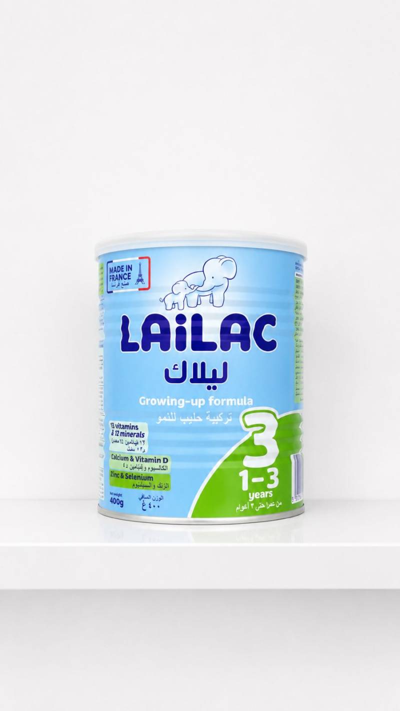 حليب ليلاك رقم ٣  ٤٠٠ غم